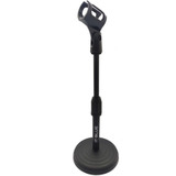Pedestal De Mesa Microfone Suporte Universal Com Regulagem