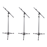 Pedestal De Microfone Rmv Girafa Sem Cachimbo 03 Unidades