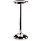 Pedestal Para Balde De Champanhe Altura 65 Cm   Forma Inox