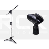 Pedestal Para Microfone Ibox Smmax Cachimbo Suporte