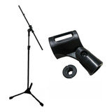 Pedestal Para Microfone Rmv Pssu00130 C/ Cachimbo Psu0130 Cor Preto