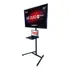 Pedestal Para Tv E Notebook C Rodinhas Suporte Chão Rodizio