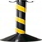Pedestal Plástico Preto Amarelo 90cm Com 04 Peças Vonder