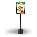 Pedestal Porta Cartaz Oferta A4 C Regulagem