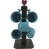 Pedestal Porta Xícaras Com 6 Xícaras Acrílica 85 Ml