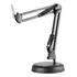 Pedestal Suporte Articulado De Mesa P  Microfone Base Móvel