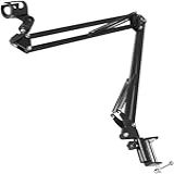 Pedestal Suporte Para Microfone Pedestal Suporte Para Celular Flexivel 360 Podcast Youtube Videos Gravação Com Braço 75cm Ajustável Para Suspensão De Braço Montagem De Mesa Jair H Melo 