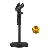 Pedestal Universal Ajustável Mesa Microfone Shure