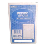 Pedido Multivias Preto 1 18 50 Folhas Pacote C 20 Blocos