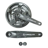 Pedivela Absolute 3 Coroas Aço P Bike Aro 29 Ou 26 Promoção