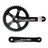 Pedivela Coroa Única 44d Alumínio Bike Bcd 110 Cross Bmx Gta