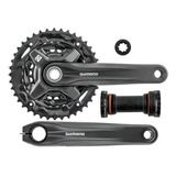 Pedivela Para Bike Mtb Shimano Fc mt210 175mm 22 30 40