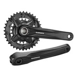 Pedivela Shimano 2x9v Altus Fc mt210 b 36 22 170mm Integrado