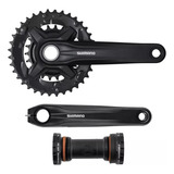 Pedivela Shimano Altus Mt210 36 22 Hollowtech C Central 9v