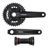 Pedivela Shimano Altus Mt210 36 22 Hollowtech C Central 9v