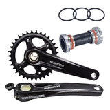 Pedivela Shimano Deore Mt510 M6100 12v 34d 175mm C movimento