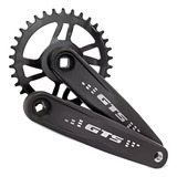 Pedivela Single Coroa 34d Engrenagem Fixa Gts 170mm Bike Mtb