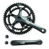Pedivela Sunrace Duplo Speed R80 R81 170mm Duas Coroas 53 39