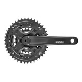 Pedivela Triplo 42 34 24d 8v 7v 170mm Samox Alumínio