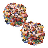 Pedra Brasileiras Roladas Mistas Pequenas 2kg Brinde