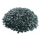 Pedra Cascalho Natural Turmalina Negra 01kg Semi Preciosa