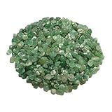 Pedra Cristal Natural Cascalho Quartzo Verde 1kg - Cristais Semi Preciosos De Quartzo Verde Natural Rolado- Ideal Para Terapias Energéticas- Decoração- Meditação- Harmonização E Cura Espiritual