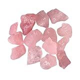 Pedra Crua De Cristal Rosa De Quartzo Rosa- Pedra Decorativa De Aromaterapia- 3-5cm- 100g- Saco Para Exibição De Jardim Doméstico