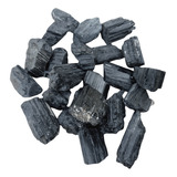 Pedra Natural Turmalina Negra Bruta Semipreciosa Pacote 100g