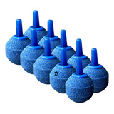 Pedra Porosa Redonda 22mm Para Aquário Kit Com 10 Unidades