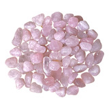 Pedra Quartzo Rosa Rolada Polida 1 2cms Qualidade Extra 500g