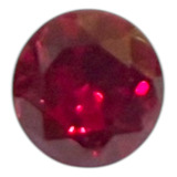 Pedra Rubi Sintetico Lapidado