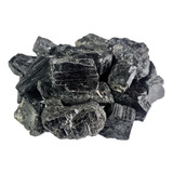 Pedra Turmalina Negra Bruta 100g Semi