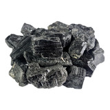 Pedra Turmalina Negra Bruta 1kg Semi Preciosa Proteção Cura