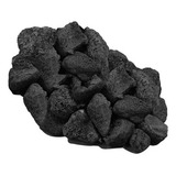 Pedra Vulcânica Cinza Para Lareira Churrasqueira Pacote 5kg