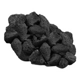 Pedra Vulcânica Cinza Para Lareira Churrasqueira Pacote 5kg