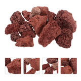 Pedra Vulcânica Marrom P Lareira Churrasqueira Pacote 10kg