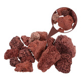 Pedra Vulcânica Marrom Para Lareira Churrasqueira Pacote 5kg