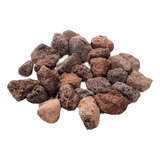 Pedra Vulcânica Marrom Para Lareiras E Churrasqueiras 6 Kg