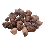 Pedra Vulcânica Marrom Para Lareiras E Churrasqueiras 8 Kg