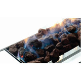 Pedra Vulcânica Marron Para Lareira Churrasqueira Pacote 5kg