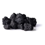 Pedra Vulcânica Preta Para Lareira A Gás E Álcool 4 Kg