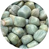 Pedras De água-marinha De 1-2 Kg- Pedra Preciosa De água-marinha Natural Polida- Cristais De Cura De água-marinha -água-marinha- 200 G-