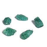 Pedras De Esmeralda Verdes Cruas REAL GEMS Lote De 43 00 Quilates De 5 Peças De Envoltório De Arame De Esmeralda Natural E Joias Para Fazer Pedras Preciosas Soltas