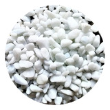 Pedras Decorativas Dolomita Seixo Branco De Jardim Saco 10kg