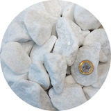 Pedras Ornamentais Seixo Dolomita Vasos E Jardim N 4 20 Kg
