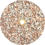 Pedras Ornamentais Seixo Natural Madeira Número 0 4 0kg