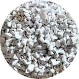 Pedras Pedrisco Branco N 2 Decoração Vasos jardins Saco 2 Kg