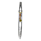 Pegador De Alimentos 30cm Longo Jumbo Aço Inox