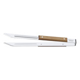Pegador De Carne Churrasco Inox E Madeira Tramontina
