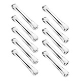 Pegador De Gelo Grelhados E Frituras Kit 10 Peças Aço Inox